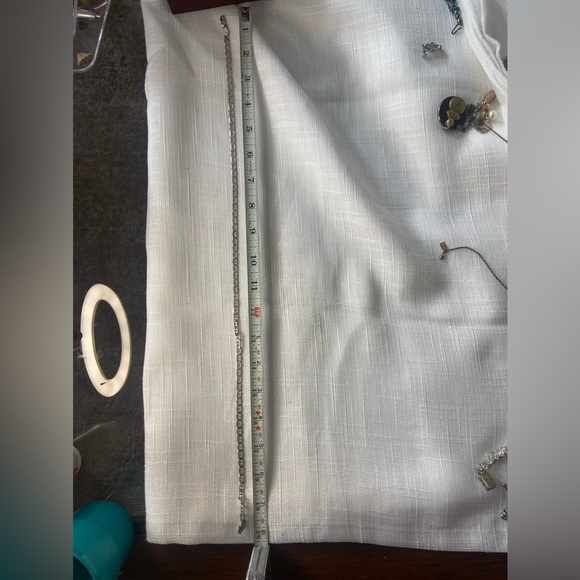 Silver (stamped 925 Italy ) 20 inch Mariner Chain - Picture 2 of 3